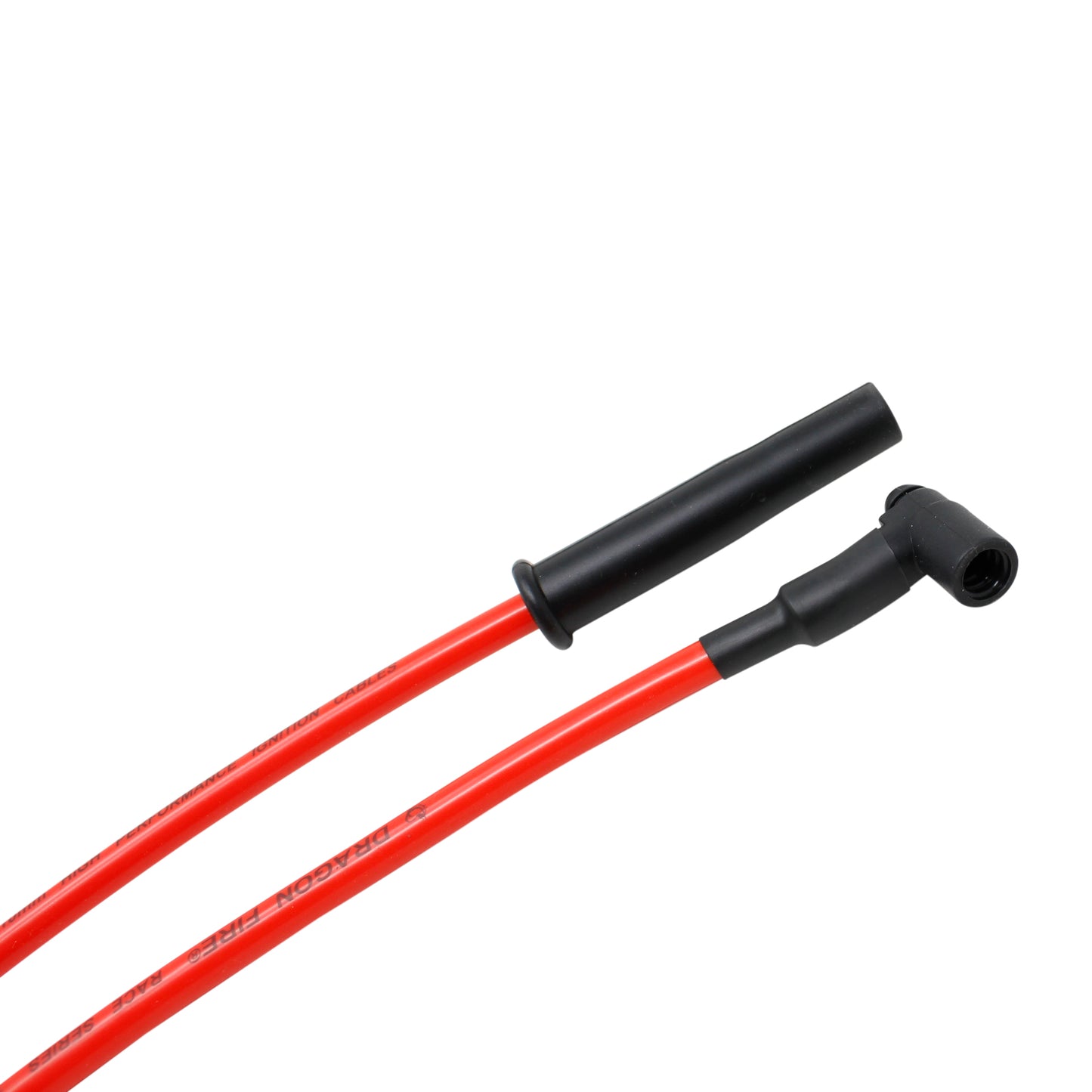 Plug wires, Direct Fit, Silicone, RED
