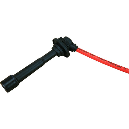 PWJ277 Plug wires, Direct Fit, Silicone, RED