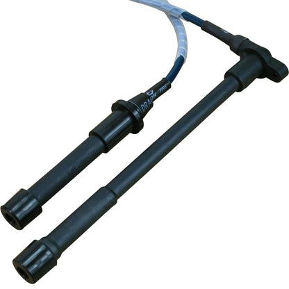 PWJ185 Plug wires, Direct Fit, Silicone, BLACK