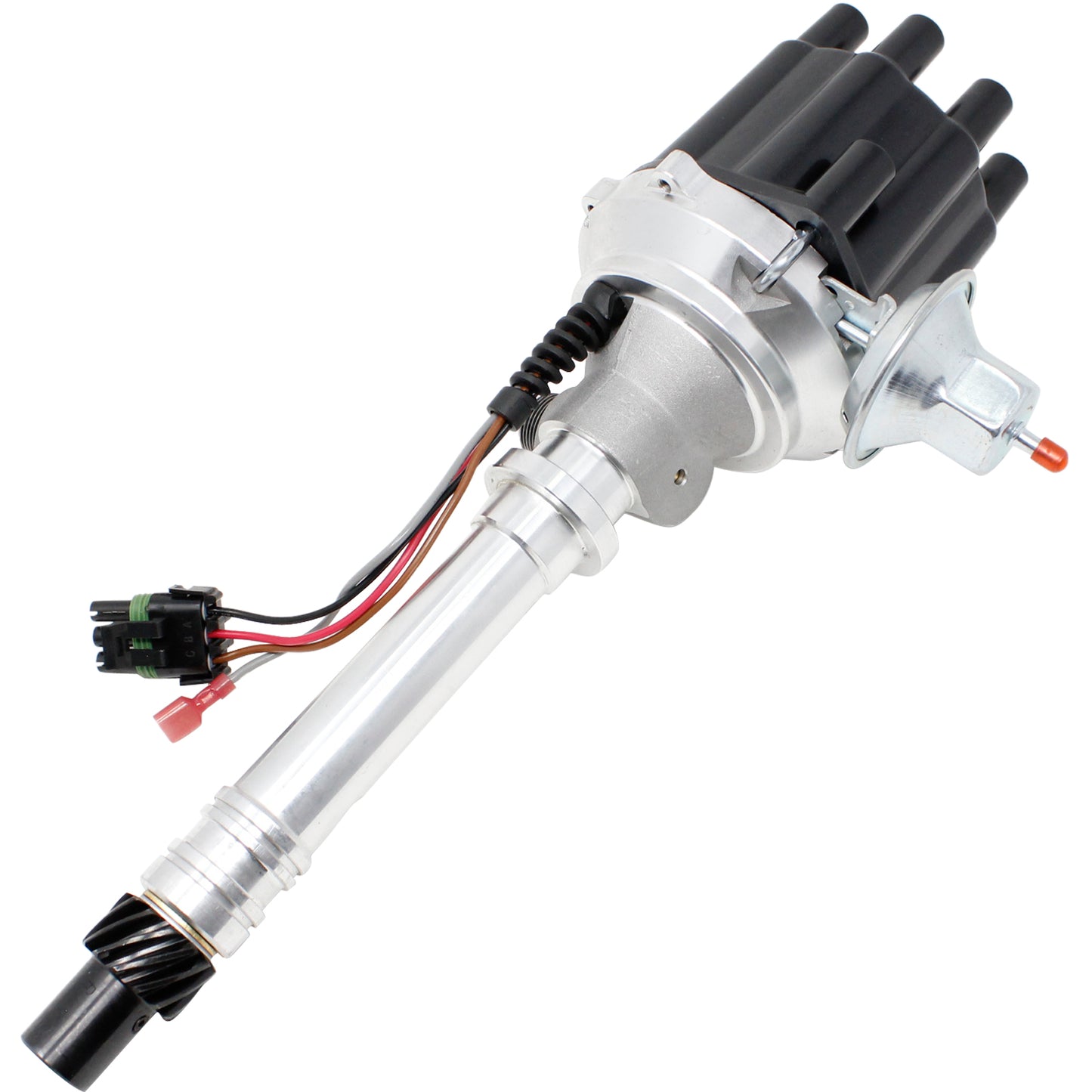 Complete Distributor, Direct Fit, BLACK