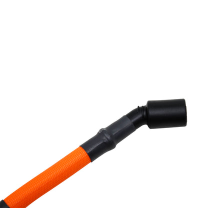 PWJ256-NOS Plug wires, Direct Fit, Silicone, ORANGE