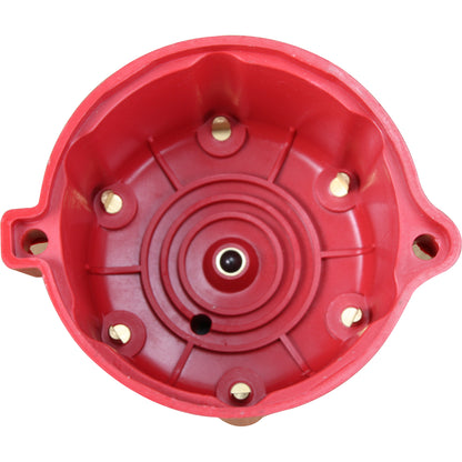 CAP1038-R Distributor Cap, Direct Fit, RED