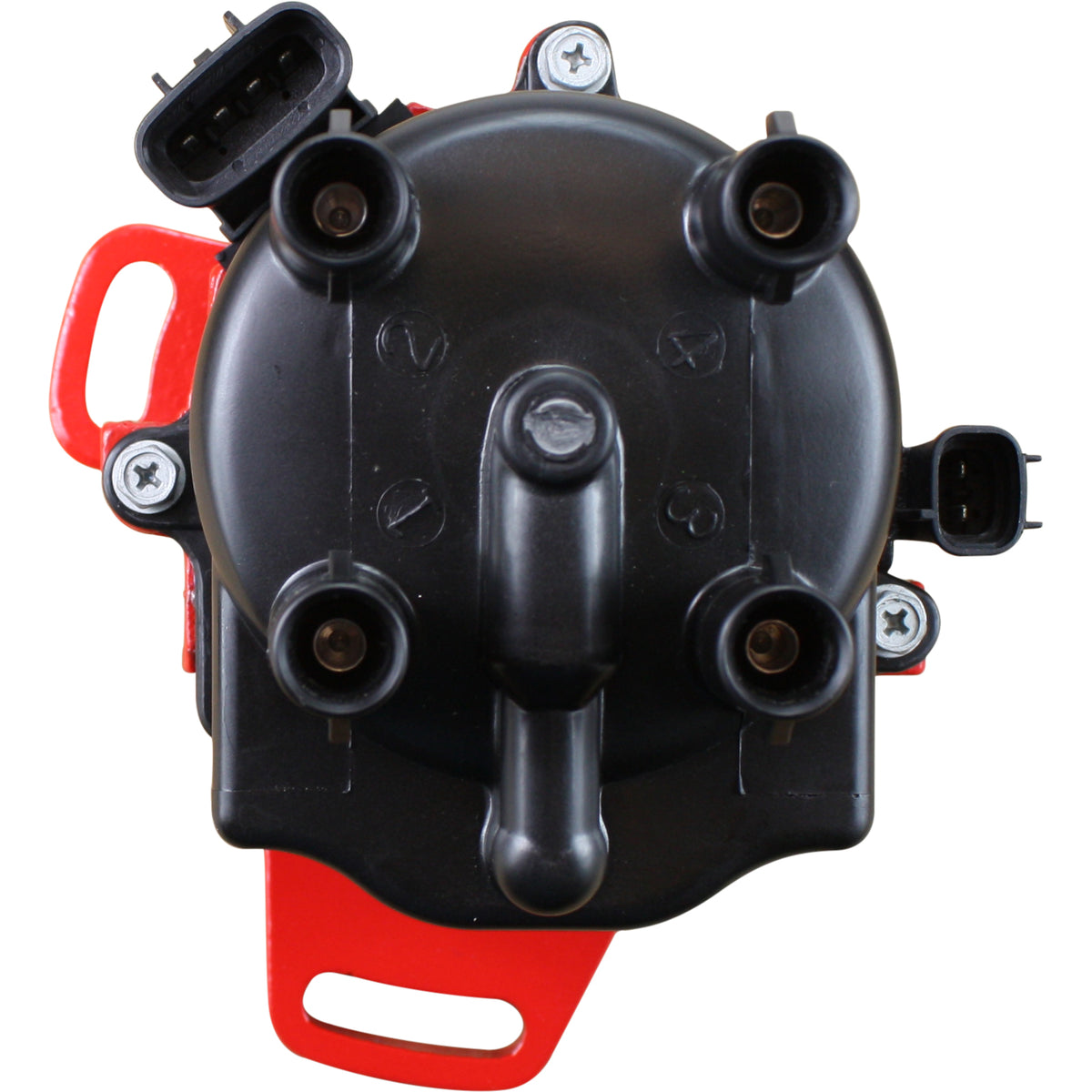 D5SFE-DF Complete Distributor, Direct Fit, RED