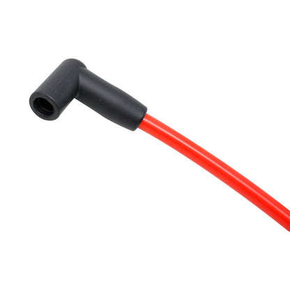 Plug wires, Direct Fit, Silicone, RED