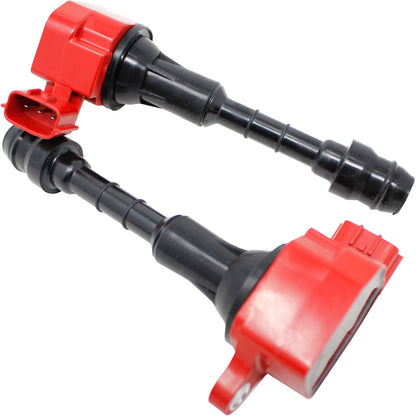 C401-DFx6 Coil Pack Set, 6pcs, Direct Fit, RED