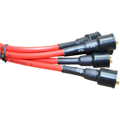 PWJ114 Plug wires, Direct Fit, Silicone, RED