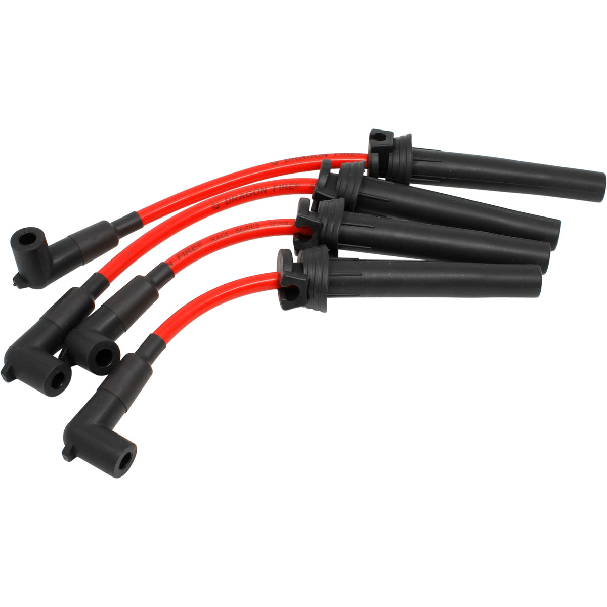 PWJ207 Plug wires, Direct Fit, Silicone, RED