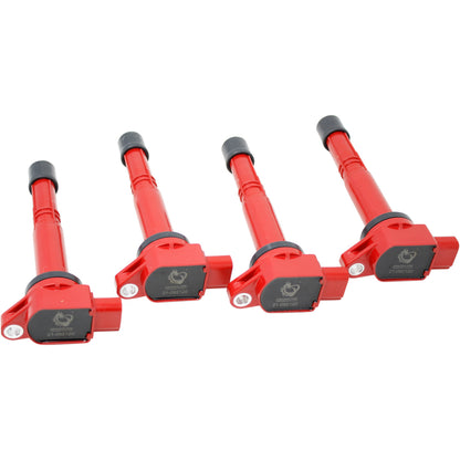 C311-DFx4 Coil Pack Set, 4pcs, Direct Fit, RED