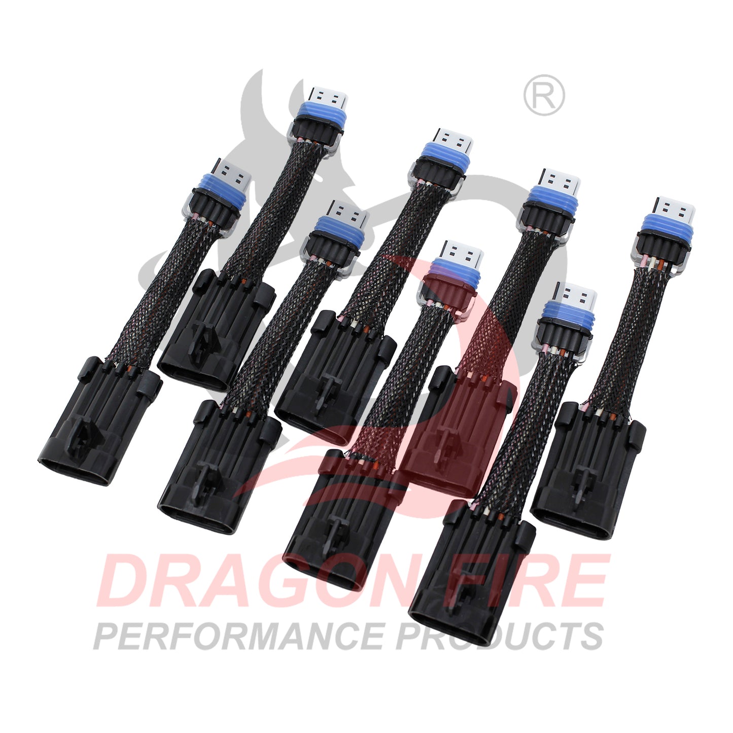 Dragon Fire LS1 D580 to D585 D581 D510C D514A Coil Harness Adapter Kit 8-Pack